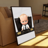 The Baby Boss Canvas Frames Wall Art
